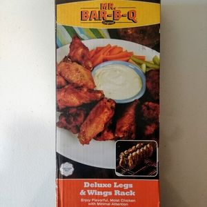 Mr. Bar-B-Q Deluxe Wing & Leg Rack